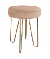 Taboret Venus HAIRPIN noga złota MG06