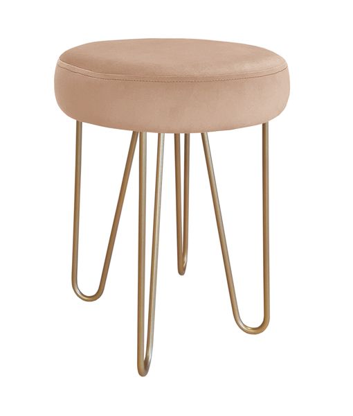 Taboret Venus HAIRPIN noga złota MG06 zdjęcie 1