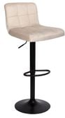 Hoker barowy Arako Black beżowy Velvet