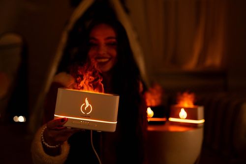 Aromatly FLAME 2 Dyfuzor Zapachowy Nawilżacz Powietrza KOMINEK na Arena.pl