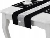 BIEŻNIK CYRKONIE 40x180 OBRUS NA STÓŁ PREMIUM