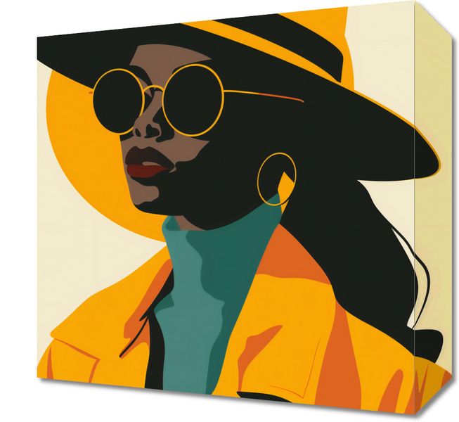 Obraz 30x30cm Żółta Stylowość zdjęcie 1