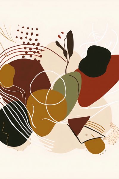 Plakat 40x60cm Organiczna Erupcja zdjęcie 1