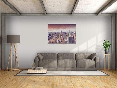 Obraz Drapacze chmur w NY 100x70 PIĘKNY na Arena.pl