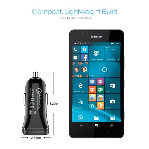 ŁADOWARKA DO SAMOCHODU CHOETECH QUICK CHARGE USB-C na Arena.pl