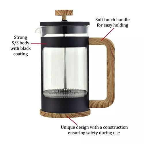 zaparzacz tłokowy do kawy/herbaty 1000ml klausberg kb-7681 na Arena.pl