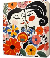 Obraz 40x50cm Kwiatowy Romans