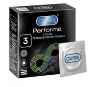 DUREX Performa Prezerwatywy z Benzokainą Przedłużające Stosunek 3szt