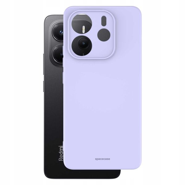 Spacecase Silicone Case 3.0 Redmi Note 14 5G Light Purple zdjęcie 2