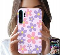ETUI DO HUAWEI P30 PRO - KOLOROWE STOKROTKI, STOKROTKA, KWIATKI