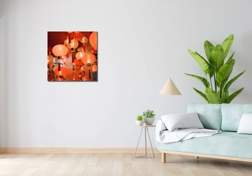 Obraz 60x60cm Festiwal Latarni na Arena.pl