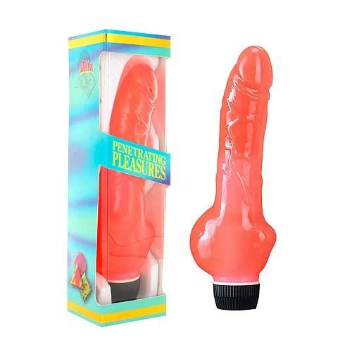 Realistyczny Penis Żelowy Wibrator - 13008 zdjęcie 1
