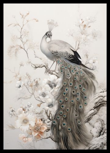 Plakat 29,7x42cm Pawia Gracja na Arena.pl