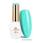 Lakier hybrydowy LED/UV Gel Polish Sorbet Nr 292 Aqua Pastel MollyNails 8g