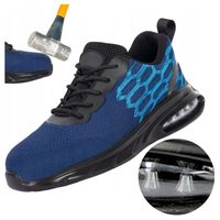 Buty PÓŁBUTY ROBOCZE męskie SPORTOWE ADIDASY LEKKIE z NOSKIEM BHP AIR