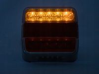 ZESTAW ŚWIATEŁ PRZYCZEPKI MAGNES LAMPA ZESPOLONA TYLNA LED MAGNES TRÓJKĄT