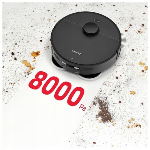ROBOT SPRZĄTAJĄCY MOPUJĄCY WELLTEC R90 PRO + STACJA 5W1 + AKCESORIA na Arena.pl