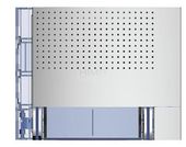 SFERA: Plakietka modułu fonicznego podstawowego - 2x1 przycisk - Aluminium Legrand 351041