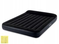 Materac Dmuchany Dwuosobowy Welurowy Łóżko Intex MODEL 2025