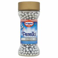DR OETKER DEKORACJE PEREŁKI SREBRNE 42G