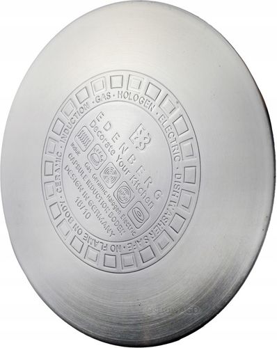 Ciężki Czajnik tradycyjny stalowy Edenberg 3 l GRUBE DNO na Arena.pl