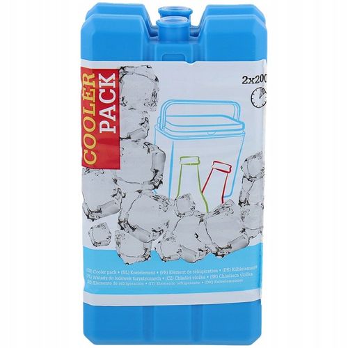 WKŁAD CHŁODZĄCY lodówka turystyczna torba NIETOKSYCZNY ZESTAW 10 szt x 200g na Arena.pl