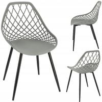 krzesło aranda szare + czarne nogi (nowy kod 15.10.2025)