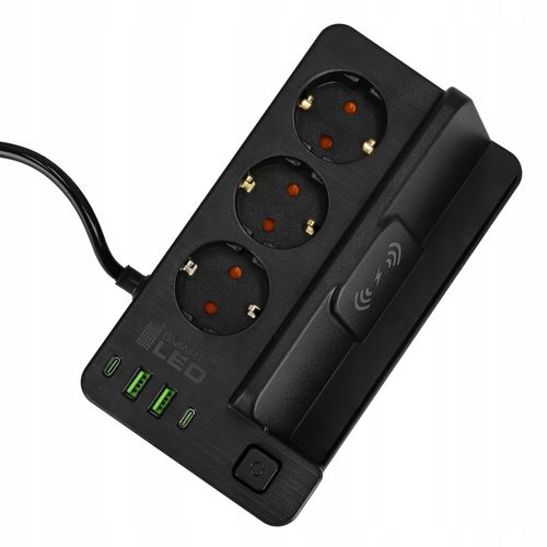 Przedłużacz Listwa Zasilająca Sieciowa 3m 3x 230V Ładowarka USB na Arena.pl