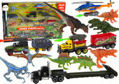 DUŻY HELIKOPTER  ZESTAW DINOZAURY