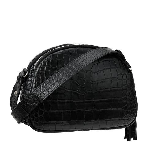 Czarna torebka Canaletto ze skóry tłoczonej na wzór krokodyla – elegancja i funkcjonalność TD810s121 na Arena.pl