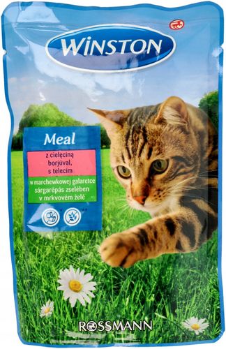 WINSTON KARMA DLA KOTÓW Z CIELĘCINĄ W GALARETCE na Arena.pl