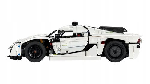 LEGO Technic 42184 Biały hipersamochód Koenigsegg Jesko Absolut na Arena.pl