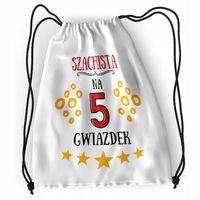 Plecak Sportowy Szkolny Szachisty Worek Torba Z Nadrukiem Ze Zdjęciem