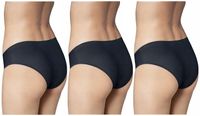 3X GATTA BEZSZWOWE MAJTKI MINI BIKINI ULTRA COMFORT BLACK L