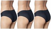 3X GATTA BEZSZWOWE MAJTKI MINI BIKINI ULTRA COMFORT BLACK L
