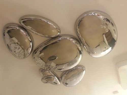 Plafon STONE MIRROR - stal polerowana na Arena.pl