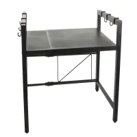 Półka stojak na mikrofalówkę kuchenna regulowana w zakresie 41 - 62cm