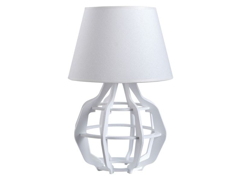 Lampka nocna 1xE27 BENTO WHITE - WHITE 918 zdjęcie 1