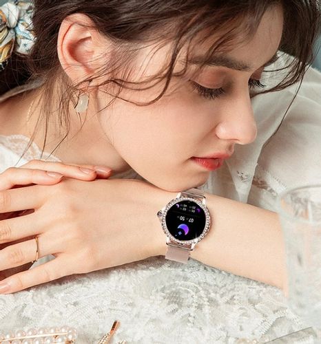 SMARTWATCH ELEGANCKI ZEGAREK DAMSKI POLSKIE MENU 2 paski na Arena.pl