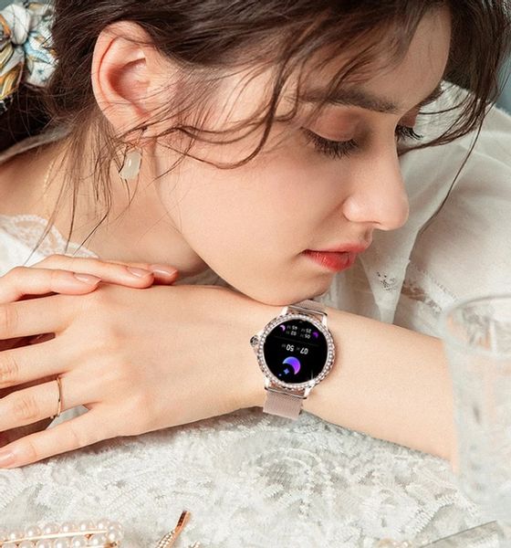 SMARTWATCH ELEGANCKI ZEGAREK DAMSKI POLSKIE MENU 2 paski zdjęcie 15