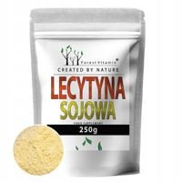 LECYTYNA SOJOWA 250G WSPOMAGA PAMIĘĆ I KONCENTRACJĘ 250 porcji Bez Dodatków