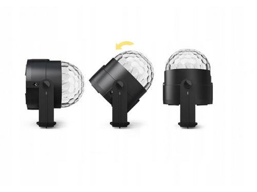 Kula DISCO LED PROJEKTOR z pilotem RGB na Arena.pl