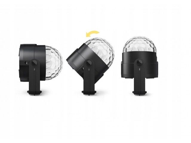 Kula DISCO LED PROJEKTOR z pilotem RGB zdjęcie 6