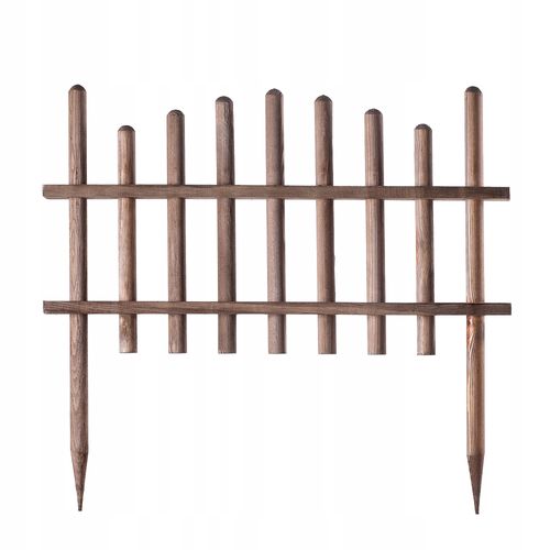 KADAX Płotek Ogrodowy Drewniany Palisada 60cm na Arena.pl