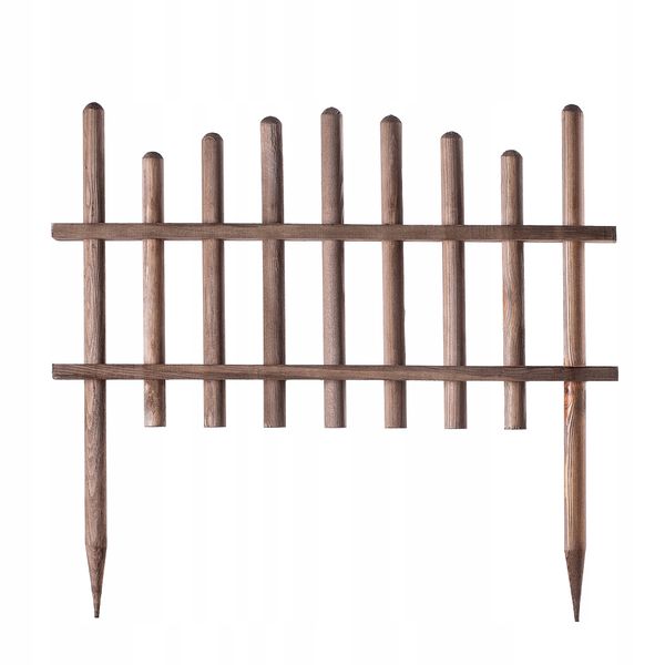 KADAX Płotek Ogrodowy Drewniany Palisada 60cm zdjęcie 6