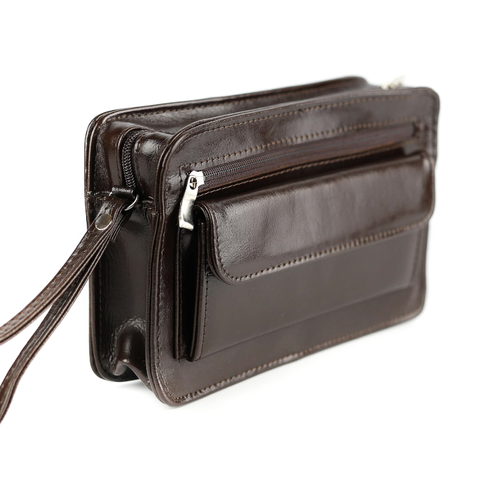 308-Saszetka męska-brąz KEMER na Arena.pl