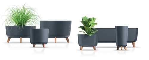 Doniczka na nóżkach GRACIA CASE DGCL400 | Biały na Arena.pl