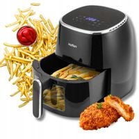 Air fryer Frytkownica beztłuszczowa z okienkiem Hoffen, 1550 W, 5 l, 8w1