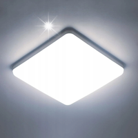 LAMPA SUFITOWA PLAFON LED KWADRAT NOWOCZESNY 36W 6500K 4050LM 23CM