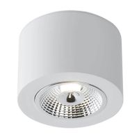 LAMPA sufitowa TAMBA 7058 Shilo okrągła OPRAWA natynkowa biała